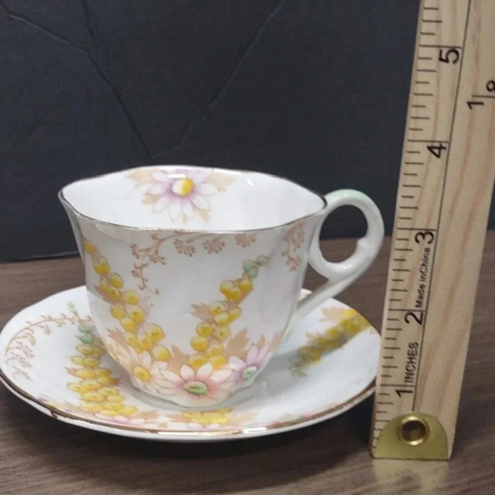 Royal Stafford Bone China England Floral Daisy Vintage - Picture 5 of 8